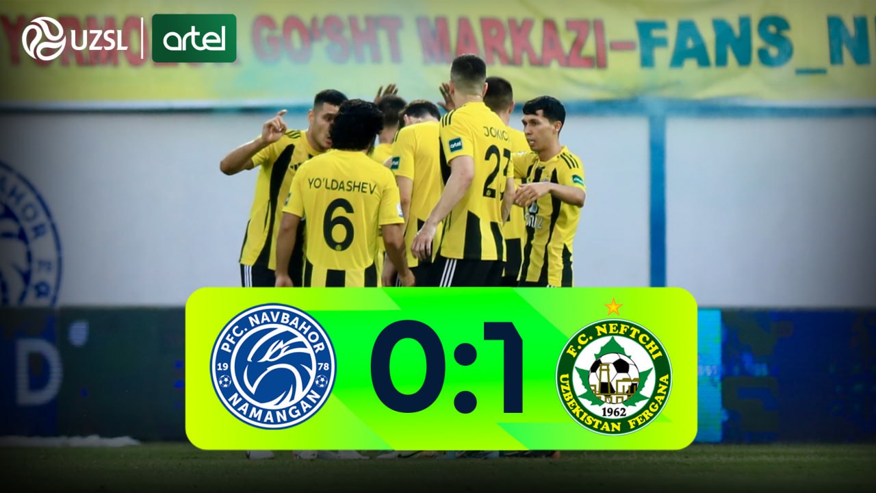 Navbahor - Neftchi bahsida kiritilgan gol va xavfli vaziyatlar